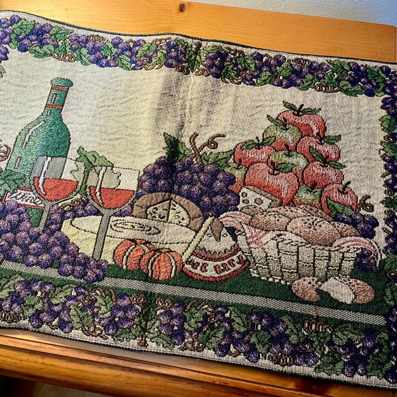 3 Tapestry Placemats + Earthenware Bowl - Picture 8 of 11